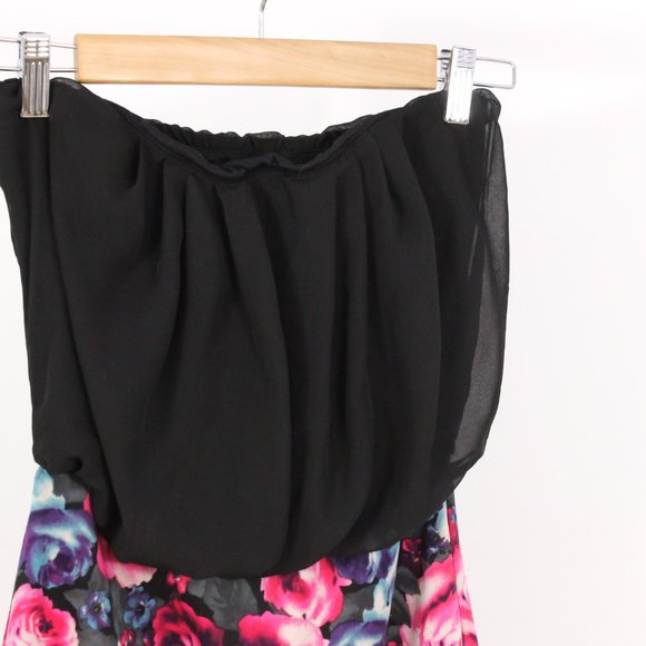 *Suzy Shier Floral Halter Dress - Picture 3 of 6